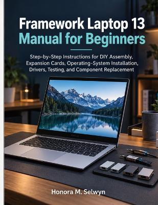 Framework Laptop 13 Manual for Beginners: Step-by-Step Instructions for DIY Assembly, Expansion Cards, Operating-System Installation, Drivers, Testing, and Component Replacement - Honora M Selwyn - cover