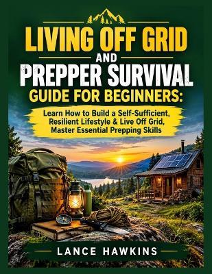 Living Off Grid and Prepper Survival Guide for Beginners: Learn How to Build a Self-Sufficient, Resilient Lifestyle & Live Off Grid, Master Essential Prepping Skills - Lance Hawkins - cover
