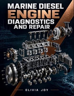 Marine Diesel Engine Diagnostics and Repair: A Practical Textbook of Troubleshooting, Preventive Maintenance, and Overhaul - Olivia Joy - cover
