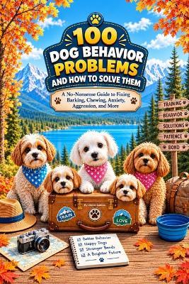 100 Dog Behavior Problems and How to Solve Them: A No-Nonsense Guide to Fixing Barking, Chewing, Anxiety, Aggression, and More - Victor Santos - cover