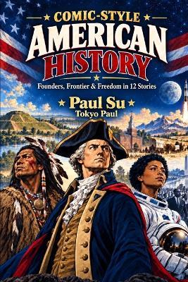 Comic-Style American History: Founders, Frontier & Freedom in 12 Stories - Paul Su - cover
