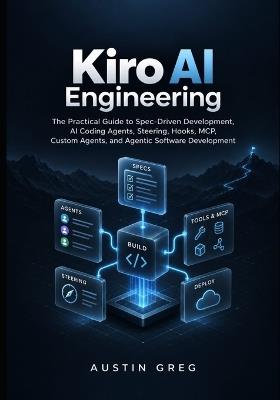 Kiro AI Engineering: The Practical Guide to Spec-Driven Development, AI Coding Agents, Steering, Hooks, MCP, Custom Agents, and Agentic Software Development - Austin Greg - cover