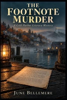 The Footnote Murder: A Cold Harbor Literary Mystery - June Bellemere - cover