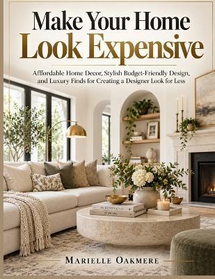 Make Your Home Look Expensive: Affordable Home Decor, Stylish Budget-Friendly Design, and Luxury Finds for Creating a Designer Look for Less - Marielle Oakmere - cover