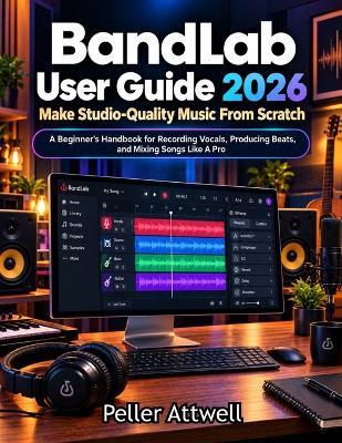 BandLab User Guide 2026: Make Studio-Quality Music From Scratch: A Beginner's Handbook for Recording Vocals, Producing Beats, and Mixing Songs Like A Pro - Peller Attwell - cover