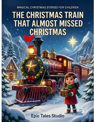 The Christmas Train That Almost Missed Christmas: A Magical Christmas Adventure About Kindness, Courage, and the Joy of Giving - Epic Tales Studio - cover
