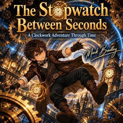 The Stopwatch Between Seconds: A Clockwork Adventure Through Time - Mark Bradley - cover