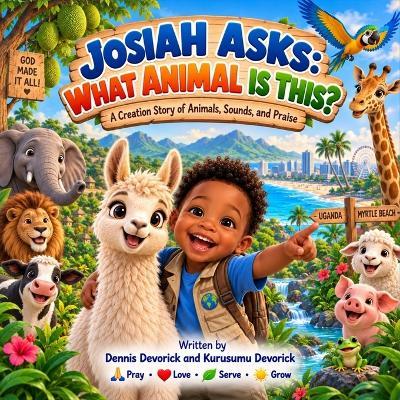 Josiah Asks: What Animal Is This?: A Creation Story of Animals, Sounds, and Praise - Kurusumu Devorick,Dennis Devorick - cover