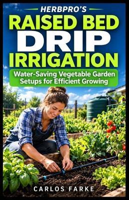 HerbPro's Raised Bed Drip Irrigation: Water-Saving Vegetable Garden Setups for Efficient Growing - Carlos Farke - cover
