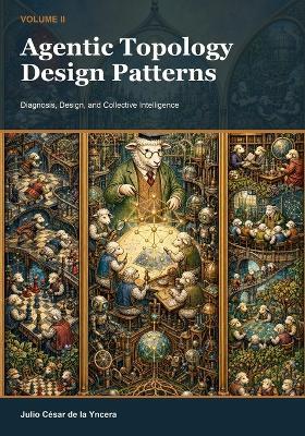 Agentic Topology Design Patterns - Volume II: Diagnosis, Design, and Collective Intelligence - Julio César de la Yncera - cover
