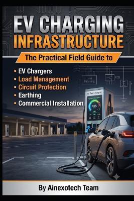 EV Charging Infrastructure: The Practical Field Guide to EV Chargers, Load Management, Circuit Protection, Earthing & Commercial Installation - Ainexotech Team - cover