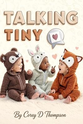 Talking Tiny: A Phrasebook for Connecting With Your Baby (When "Hey Baby I Love You" Is All You Keep Saying) - Corey Delithius Thompson - cover