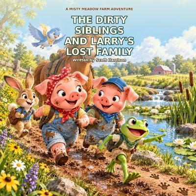 The Dirty Siblings and Larry's Lost Family - Phyllis Carnell,Debra Shirley,Scott Harrison - cover
