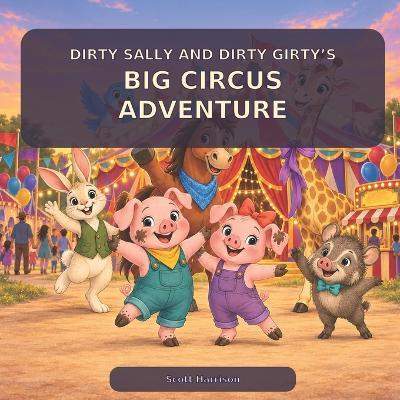 Dirty Sally and Dirty Girty's Big Circus Adventure - Phyllis Carnell,Debra Shirley,Scott Harrison - cover