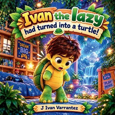 IVAN the LAZY had turned into a turtle: The Little Gamer Who Learned What Really Matters - Ivanova Designs,J Ivan Varrantez - cover