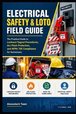 Electrical Safety & LOTO Field Guide: The Practical Guide to Lockout/Tagout Procedures, Arc Flash Protection, and NFPA 70E Compliance for Technicians - Ainexotech Team - cover
