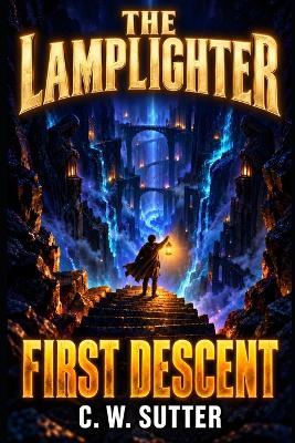 First Descent: The Lamplighter, Book 1: A LitRPG Unique Adventure - C W Sutter - cover