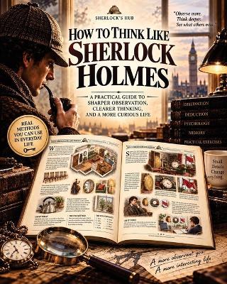 How to Think Like Sherlock Holmes: Observation. Reasoning. The Memory Palace. - Sherlocks Hub - cover