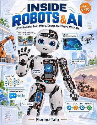 Inside Robots & AI: How Robots See, Move, Learn and Work With Us - Florind Tafa - cover