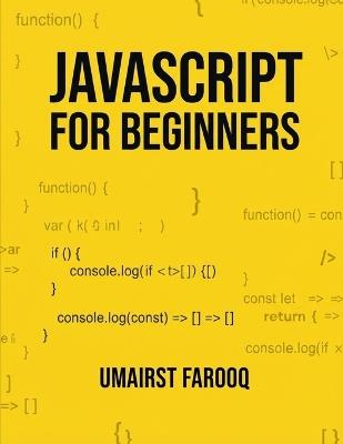 JavaScript for Beginners - Umair Farooq - cover