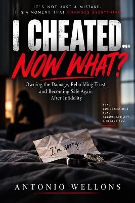 I cheated... NOW WHAT?: Owning the Damage, Rebuilding Trust, and Becoming Safe Again After Infidelity - Antonio Wellons - cover