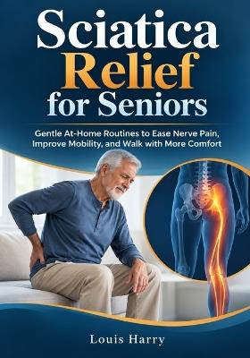 Sciatica Relief for Seniors: Gentle At-Home Routines to Ease Nerve Pain, Improve Mobility, and Walk with More Comfort - Louis Harry - cover