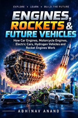 Engines, Rockets & Future Vehicles: How Car Engines, Motorcycle Engines, Electric Cars, Hydrogen Vehicles and Rocket Engines Work - Abhinav Anand - cover