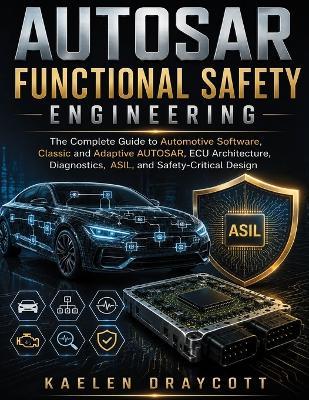 AUTOSAR Functional Safety Engineering: The Complete Guide to Automotive Software, Classic and Adaptive AUTOSAR, ECU Architecture, Diagnostics, ASIL, and Safety-Critical Design - Kaelen Draycott - cover