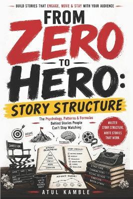 From Zero to Hero: Story Structure: The Psychology, Patterns & Formulas Behind Stories People Can't Stop Watching - Atul Kamble - cover