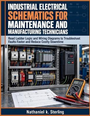 Industrial Electrical Schematics for Maintenance and Manufacturing Technicians: Read Ladder Logic and Wiring Diagrams to Troubleshoot Faults Faster and Reduce Costly Downtime - Nathaniel K Sterling - cover