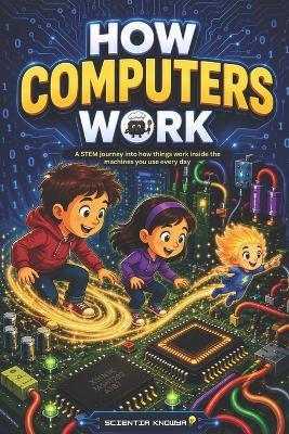 How Computers Work: A STEM journey into how things work, coding and technology for kids, and inside the machines you use every day. - Scientia Knowya - cover