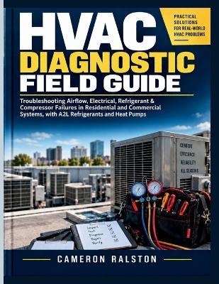 HVAC Diagnostic Field Guide: Troubleshooting Airflow, Electrical, Refrigerant & Compressor Failures in Residential and Commercial Systems, with A2L Refrigerants and Heat Pumps - Cameron Ralston - cover