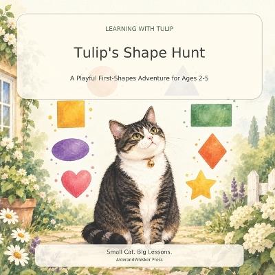 Tulip's Shape Hunt: A Playful First-Shapes Adventure for Ages 2-5 - Chak Rith - cover