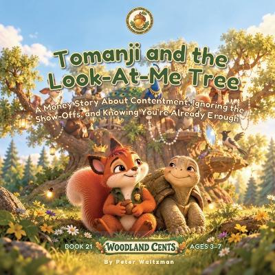 Tomanji and the Look-at-Me Tree: A Money Story About Contentment, Ignoring the Show-Offs, and Knowing You're Already Enough - Peter Waitzman - cover