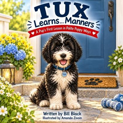 TUX Learns... Manners: A Pup's First Lesson in Polite Puppy Ways - Bill Black - cover
