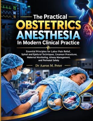 The Practical Obstetrics Anesthesia In Modern Clinical Practice: Essential Principles for Labor Pain Relief, Spinal and Epidural Techniques, Cesarean Procedures, Maternal Monitoring, Airway Management, and Perinatal Safety - Aaron M Peter - cover