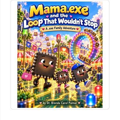 Mama.exe and the Loop That Wouldn't Stop: A .exe Family Adventure - Brenda Carol Palmer - cover