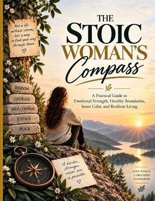The Stoic Woman's Compass: A Practical Guide to Emotional Strength, Healthy Boundaries, Inner Calm, and Resilient Living - Neeraj Bhatia - cover