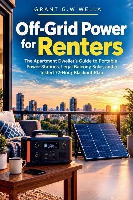 Off-Grid Power for Renters: The Apartment Dweller's Guide to Portable Power Stations, Legal Balcony Solar, and a Tested 72-Hour Blackout - Grant G W Wella - cover