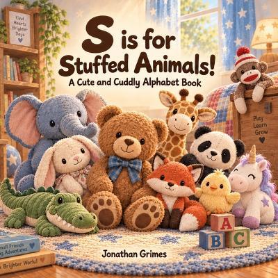 S is for Stuffed Animals!: A Cute and Cuddly Alphabet Book - Jonathan Grimes - cover