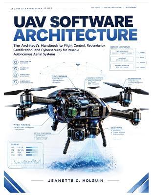 UAV Software Architecture: The Architect's Handbook to Flight Control, Redundancy, Certification, and Cybersecurity for Reliable Autonomous Aerial Systems - Jeanette C Holguin - cover