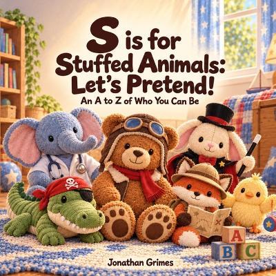 S is for Stuffed Animals: Let's Pretend!: An A to Z of Who You Can Be - Jonathan Grimes - cover