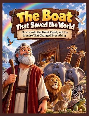 The Boat That Saved The World: Noah's Ark, the Great Flood, and the Promise That Changed Everything - Jojo Kate - cover