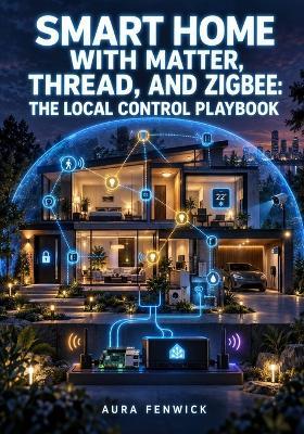 Smart Home with Matter, Thread, and Zigbee: THE LOCAL CONTROL PLAYBOOK: Run Home Assistant on a Pi 5 or Mini PC, Bridge Zigbee Devices, and Deploy Matter and Thread Border Routers - Aura Fenwick - cover
