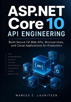 ASP.NET Core 10 API Engineering: Build Secure C# Web APIs, Microservices, and Cloud Applications for Production - Marcus C Lauritsen - cover