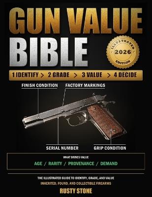 Gun Value Bible: The Illustrated Guide to Identify, Grade, and Value Inherited, Found, and Collectible Firearms - Without Getting Ripped Off or Breaking the Law - Rusty Stone - cover