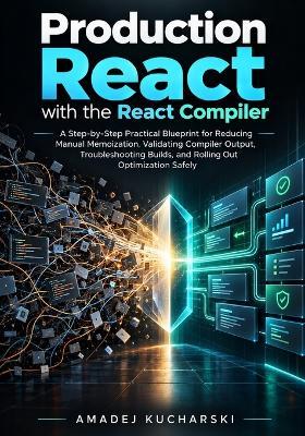 Production React with the React Compiler: A Step-by-Step Practical Blueprint for Reducing Manual Memoization, Validating Compiler Output, Troubleshooting Builds, and Rolling Out Optimization Safely - Amadej Kucharski - cover