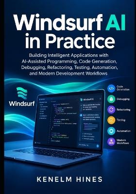 Windsurf AI in Practice: Building Intelligent Applications with AI-Assisted Programming, Code Generation, Debugging, Refactoring, Testing, Automation, and Modern Development Workflows - Kenelm Hines - cover