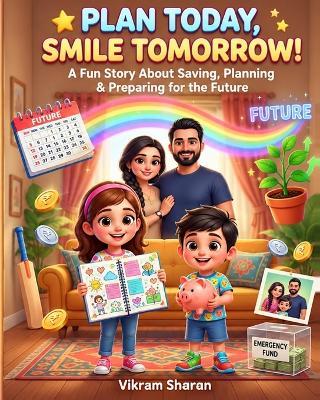Plan Today, Smile Tomorrow!: A Fun Story About Saving, Planning & Preparing for the Future - Ezzus Minds,Vikram Sharan - cover