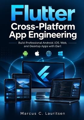 Flutter Cross-Platform App Engineering: Build Professional Android, iOS, Web, and Desktop Apps with Dart - Marcus C Lauritsen - cover